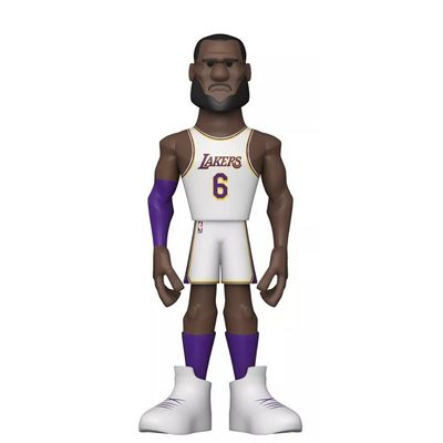 Funko Gold Nba Lebron James Chase White Jersey LA Lakers
