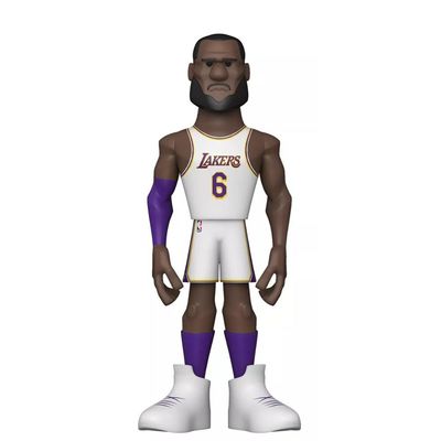 Funko Gold Nba Lebron James Chase White Jersey LA Lakers