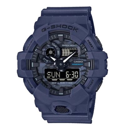 Relógio Casio Masculino Ref:Ga-700ca-2adr G-Shock Anadigi