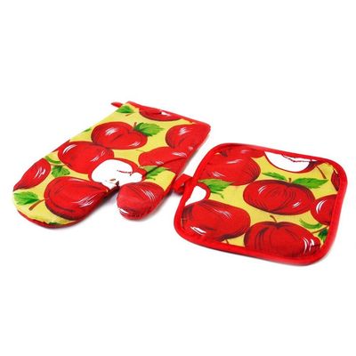 KIT LUVA DE COZINHA E PEGADOR DE PANELA CORES