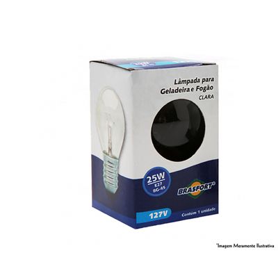 Lampada Geladeira/Fogao Clara 40Wx220 E27 8716 c/10pcs