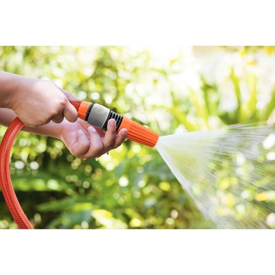 Mangueira Antitorção Multi ATS 1/2 polegada Tramontina Laranja em PVC 3 Camadas 25 m