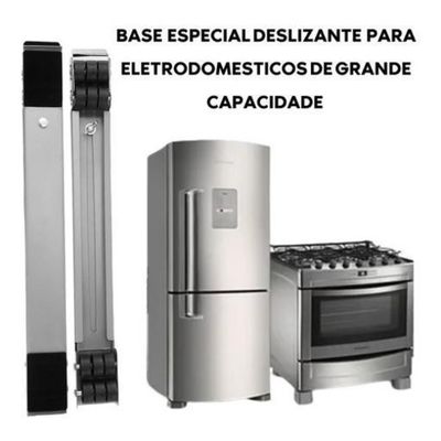 Suporte Geladeira, Fogão, Máquina Lavar Carrinho 200kg