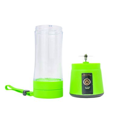 Mini Liquidificador Juice Cup Portátil Elétrico Suco - Tritura Frutas e Gelo para Sucos Frescos em Segundos | Cor:Verde