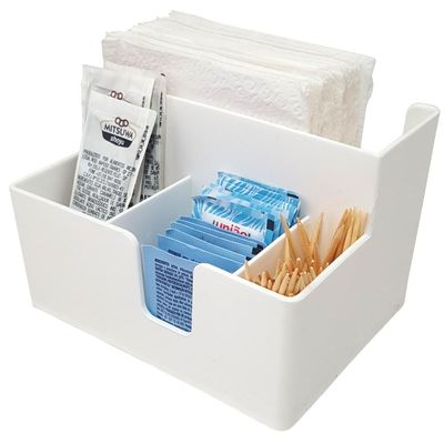 Kit 40 Porta Sachês Açúcar Guardanapos Organizador