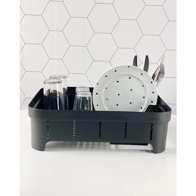 Escorredor de Louça Plástico com Porta Talheres