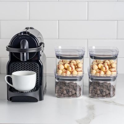 Kit 6 Potes Herméticos 1,5L Retangular Cozinha