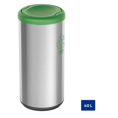 Lixeira Inox Tramontina Capsula Selecta Plus Basculante