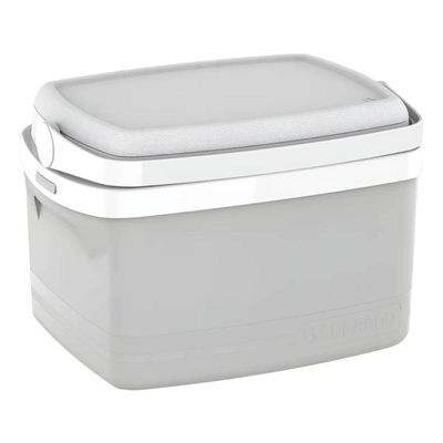 Caixa Térmica Cooler Pequeno 5L Tropical Soprano Cinza Claro Bebidas Praia Camping