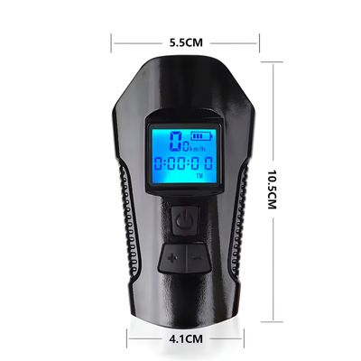 Lanterna com Velocímetro e Buzina para Bicicleta XA-585 – 350lm, IPX5, Bateria 1500mAh Ciclismo Lanterna Buzina