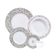 Aparelho de Jantar Tramontina Dalina Porcelana Decorada 20 Peças