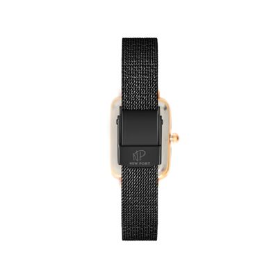 Kit Relógio Feminino Quadrado De Pulso Casual + Bracelete