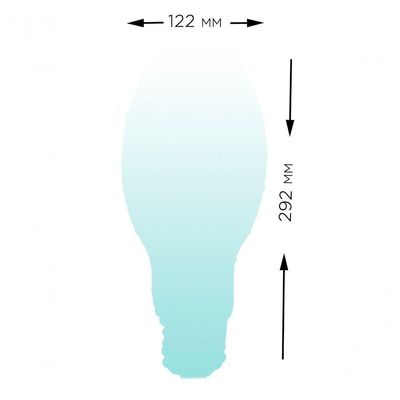Lâmpada Vapor Sódio 400w Ovóide E40 2000k (precisa Reator)