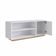 Rack com 1 Porta e Nichos para Televisor 55 polegadas B56 Branco Montana Emovell