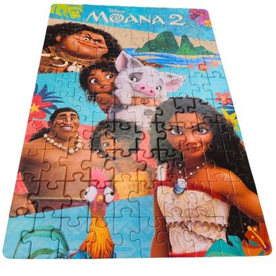 Quebra Cabeça 100 peças Moana 2 8080 - Toyster