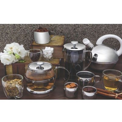 Conjunto De Xícaras Para Café E Chá Vidro Duplo Com Alças 2 Peças Tramontina