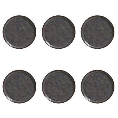Conjunto De Pratos De Sobremesa 06 Peças Bio Titanium Porto