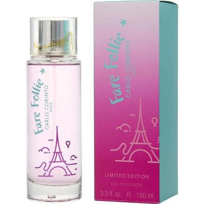 Perfume Feminino Carlo Corinto Fare Follie Edição Limitada Edt Spray 100 ml