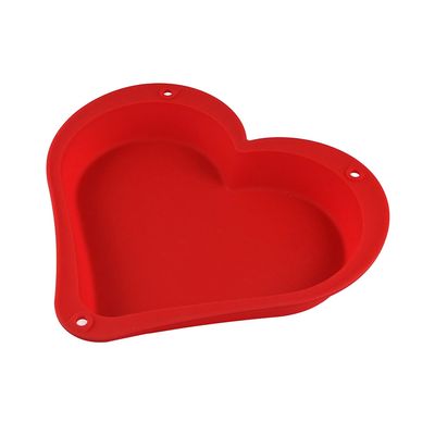 Forma de Bolo Le Love em Silicone de Coração 26cm