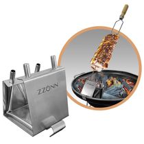 Confrateira Zzonn Cf750, Muito Mais Que Uma Churrasqueira! - Churrasqueira Prime, Lareira Externa E Cooler De Bebidas