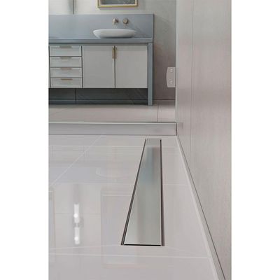 Ralo Neo Tramontina Slim Com Tampa Em Aço Inox 80x7,5 Cm