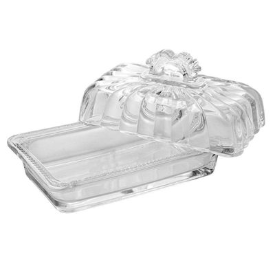 Manteigueira Cristal Ecológico Com Tampa Imperial 17,5 X 10,5 X 10 Cm Lyor