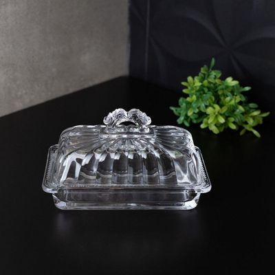Manteigueira Cristal Ecológico Com Tampa Imperial 17,5 X 10,5 X 10 Cm Lyor