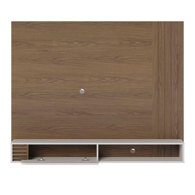 Home Suspenso Jurere 160cm 1 Porta Basculante - Ssx Multicoisas Cor Amendoa/off White Matte