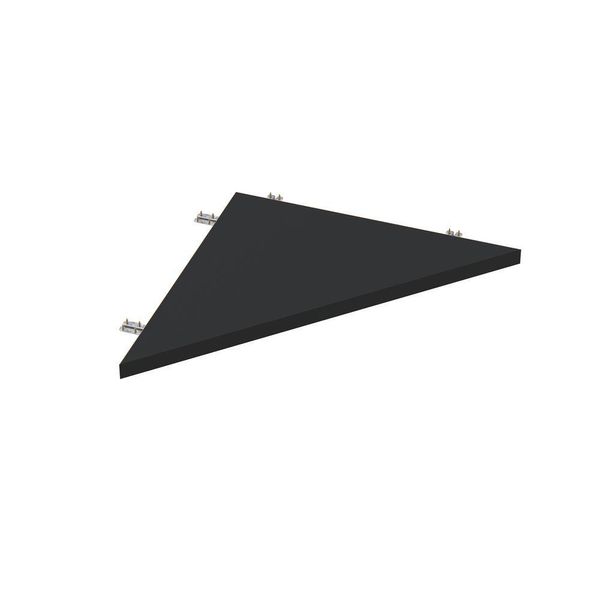 Conexão Triangular 60x60 Cm Pe40 Preto