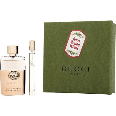 Perfume Feminino Gucci Guilty Pour Femme Edt Spray 50 Ml & 10 Mini