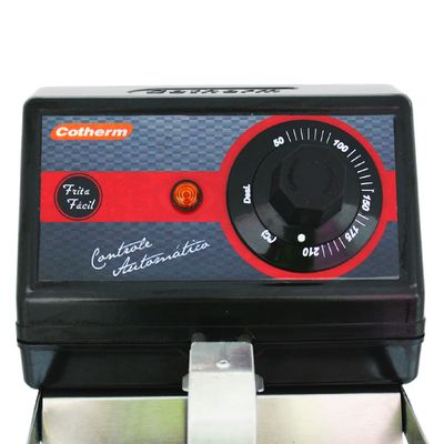 Fritadeira Elétrica Com Óleo Frita Fácil 1 Cuba 3Litros 127v