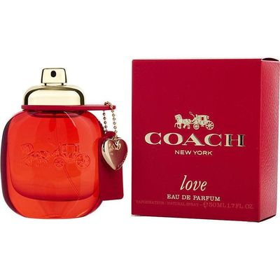 Perfume Feminino Coach Love Eau De Parfum Spray 50 Ml (embalagem Vermelha)