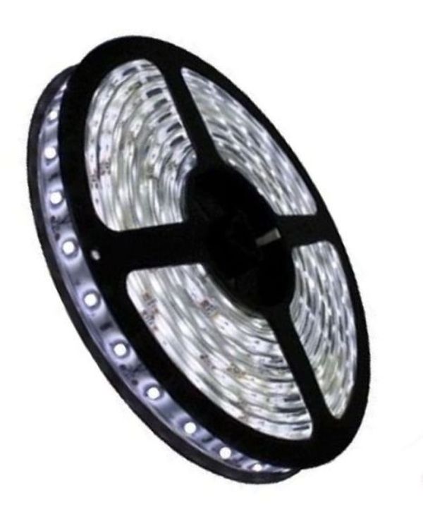 Fita Led 5050 12 Volts Ip20 Branco Frio Sem Silicone 5 Metro