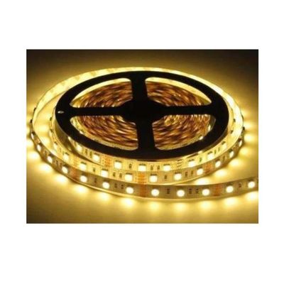 Fita De Led Branco quente 5050 15 Metros Para Decoração Com Fonte 5amp