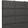 Cabeceira Cama Box Casal 140 cm Roma W01 Linho Cinza Escuro - Lyam