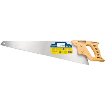 Serrote Profissional para Madeira 24" Aço Carbono Tramontina Master Corte Marcenaria Carpintaria