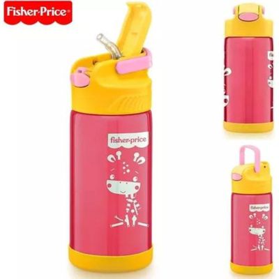 COPO TÉRMICO AÇO INOX HOT & COLD 400ML - ROSA - FISHER PRICE