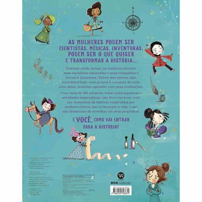 Livro Grandes Mulheres Que Fizeram História - Livro de Atividades - Kate Pankhurst - VR Editora