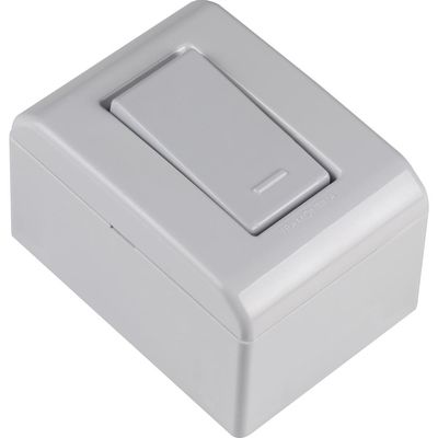 Caixa Sobrepor 1 Interruptor Paralelo 10 A 250 V Tramontina