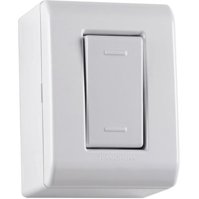 Caixa Sobrepor 1 Interruptor Paralelo 10 A 250 V Tramontina