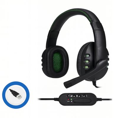 Fone Gamer USB Feir 40mm com Volume Integrado