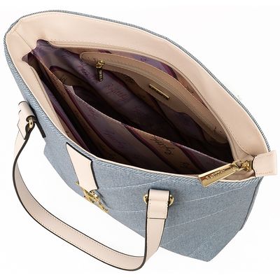 Bolsa Tote Shopper Feminina Rafitthy 28.23100 Azul
