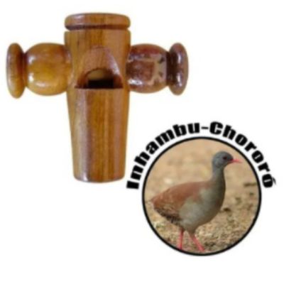 Apito Inhambu Açu Modelo 03 + Apito Inhambu Chororó