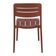 Jogo 4 Cadeiras em Plástico Resistente Terracota Tramontina Amélia Cozinha Área Gourmet Elegante