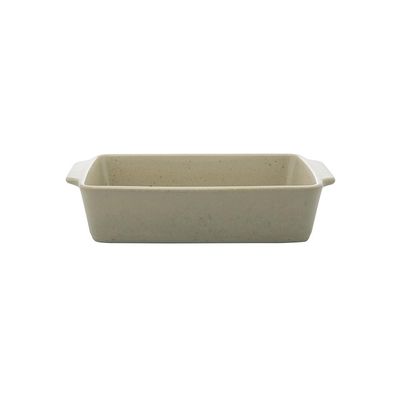 Refratário em cerâmica Wolff Mist 29x17x7cm verde matte