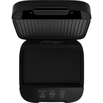 Grill Sanduicheira SAN400 Quadrada com Sistema de Fechamento Click Cadence Preto / 220V