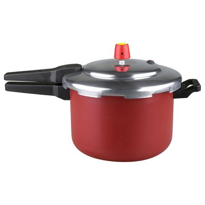 Panela de Pressão Eirilar Copacabana Antiaderente Bordô 7,5L