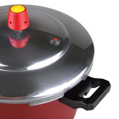 Panela de Pressão Eirilar Copacabana Antiaderente Bordô 7,5L