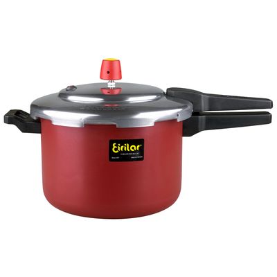 Panela de Pressão Eirilar Copacabana Antiaderente Bordô 7,5L