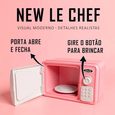 Micro-ondas New Le Chef Rosa 736 - Usual
